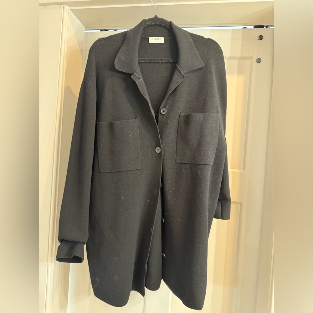 Babaton long sweater coat